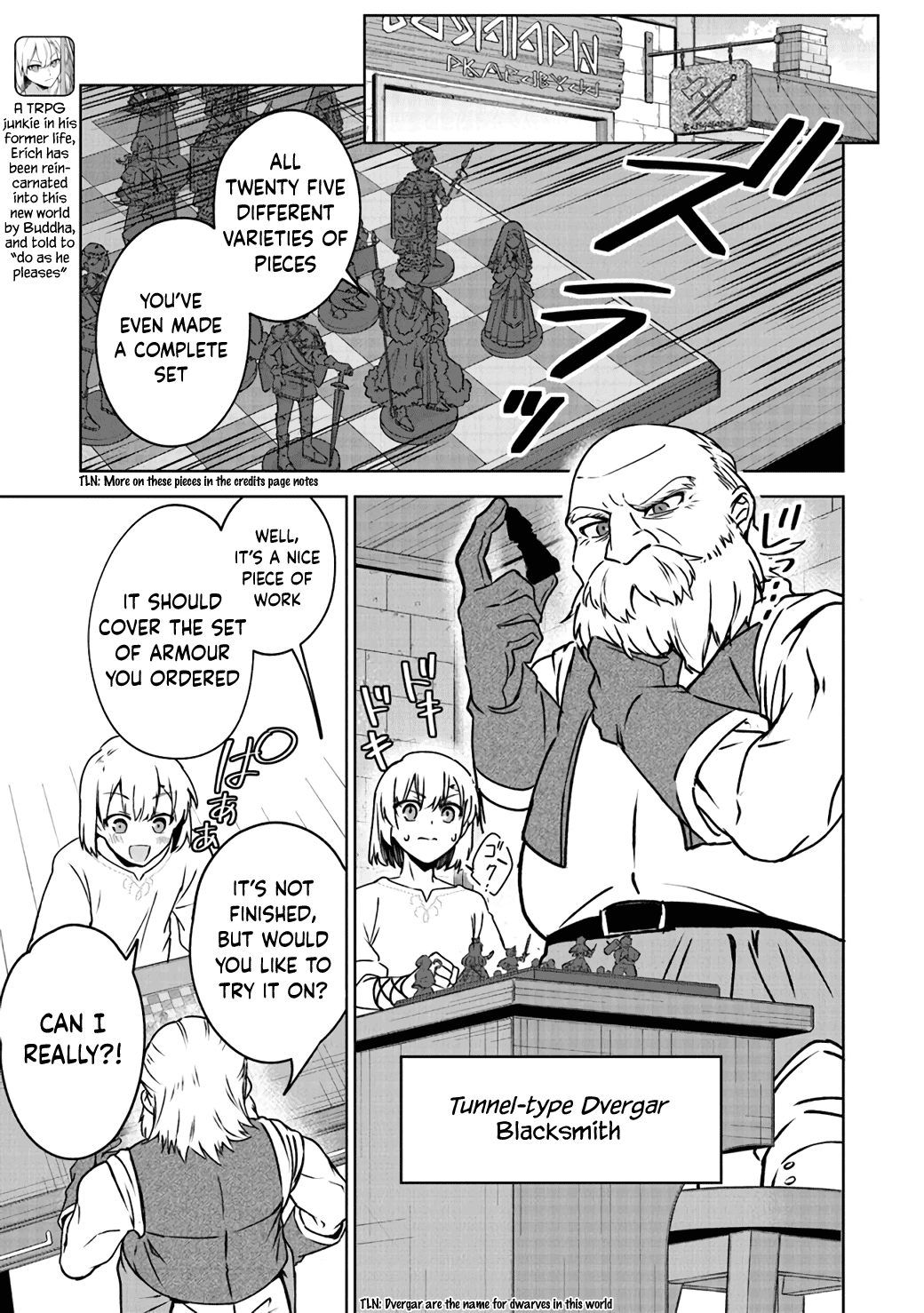 Min-Maxing My TRPG Build in Another World Chapter 4 page 3 - Chapter 4: Imminent Danger