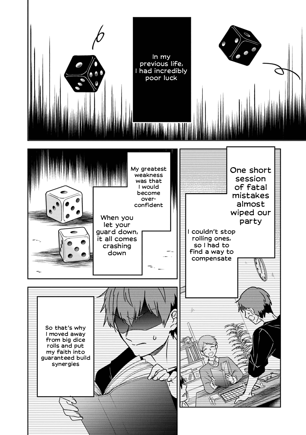 Min-Maxing My TRPG Build in Another World Chapter 5 page 4 - Chapter 5: To Roll the Dice