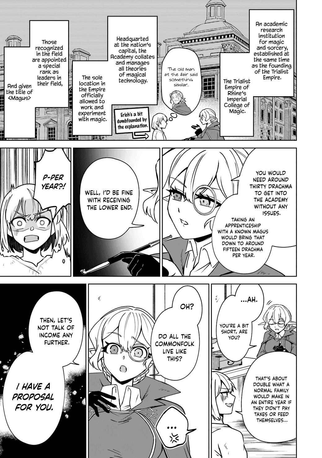 Min-Maxing My TRPG Build in Another World Chapter 7 page 15 - Chapter 7: Proposal