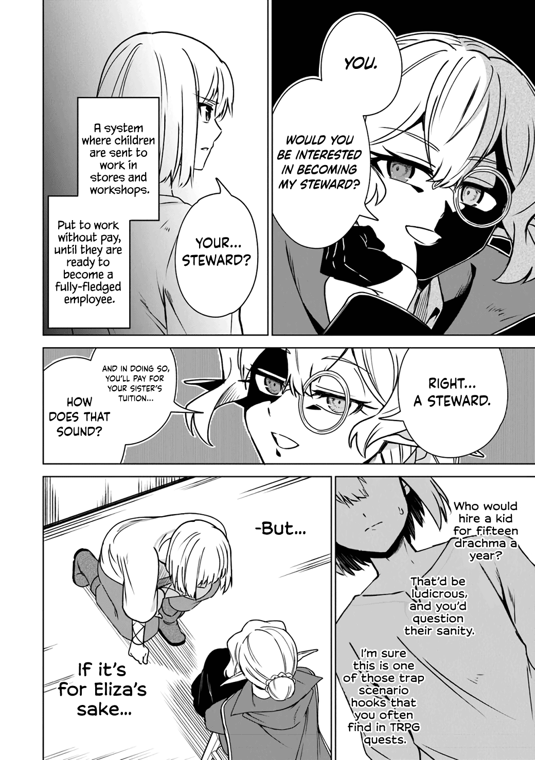 Min-Maxing My TRPG Build in Another World Chapter 7 page 16 - Chapter 7: Proposal