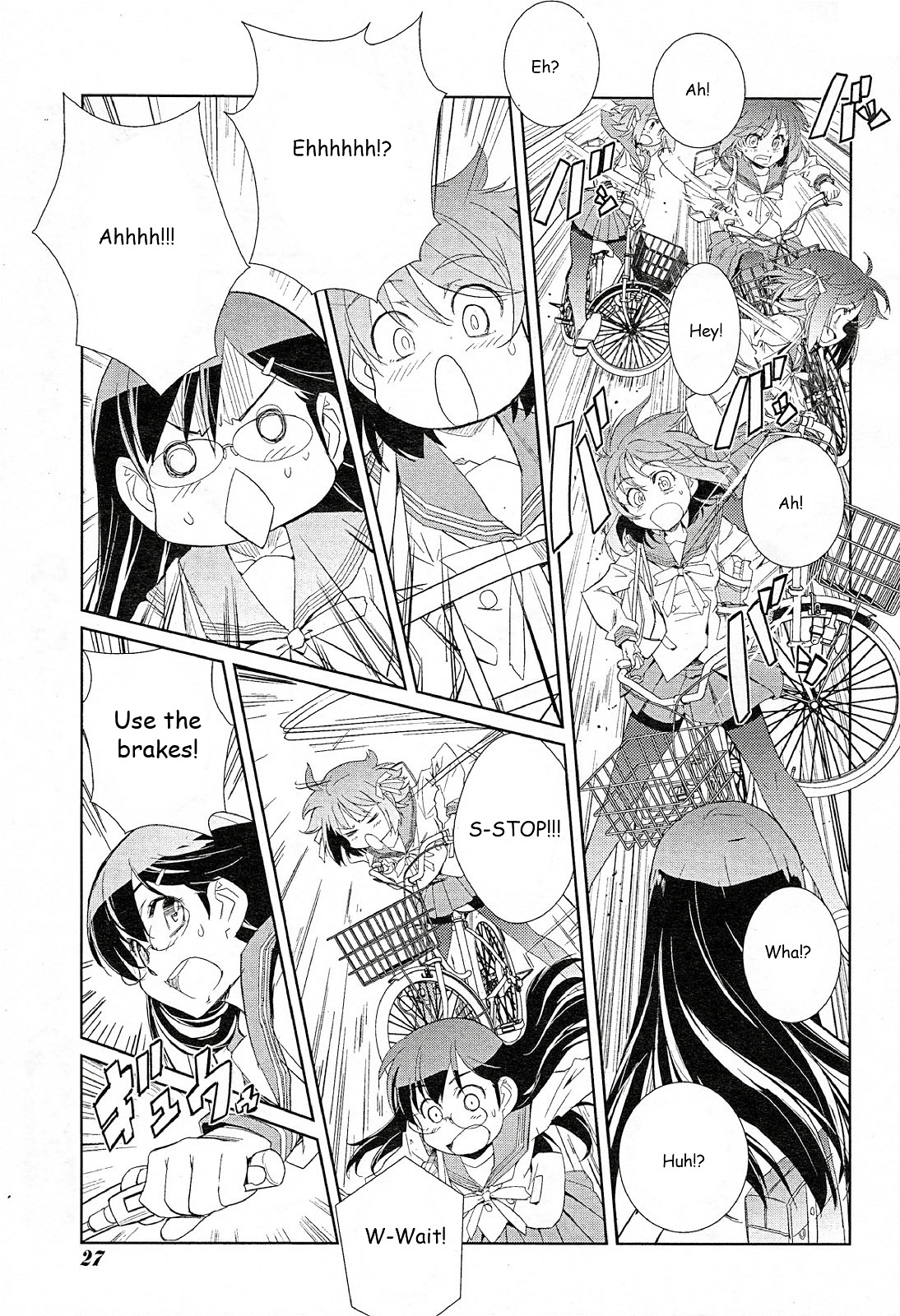 Minami Kamakura Koukou Joshi Jitenshabu Chapter 1.2 page 15 - Chapter 1 v2 : "My First Time Riding a Bike"