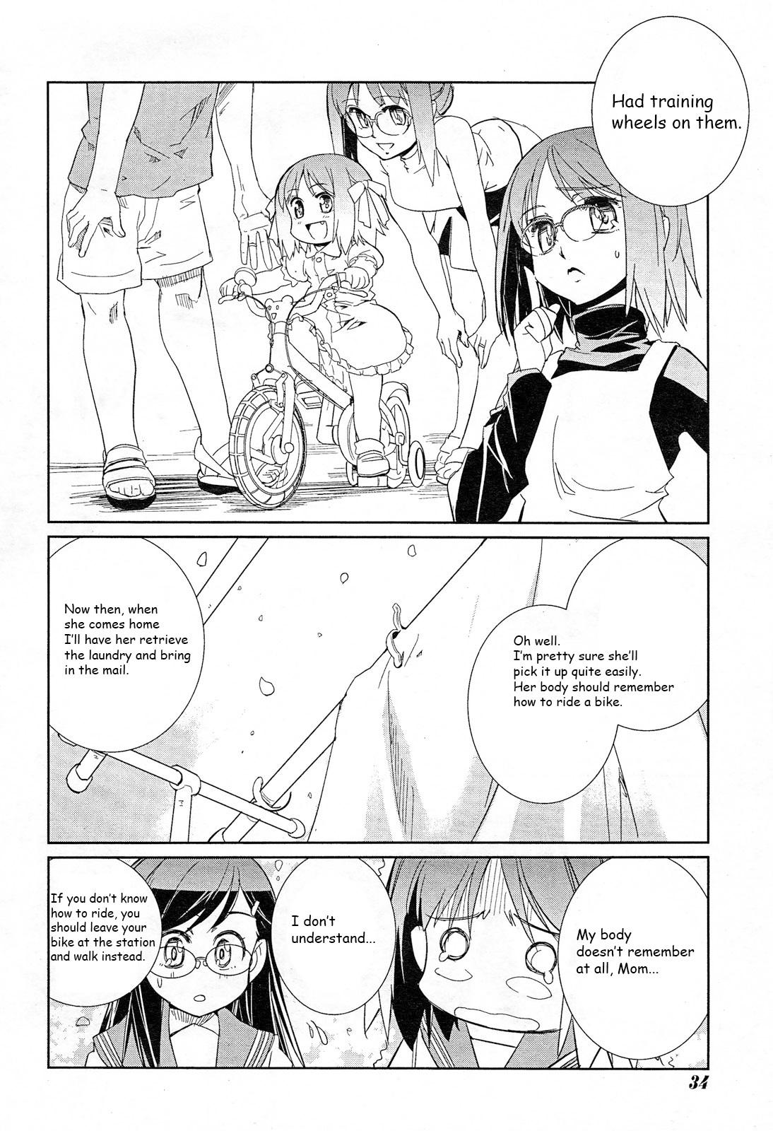 Minami Kamakura Koukou Joshi Jitenshabu Chapter 1.2 page 22 - Chapter 1 v2 : "My First Time Riding a Bike"