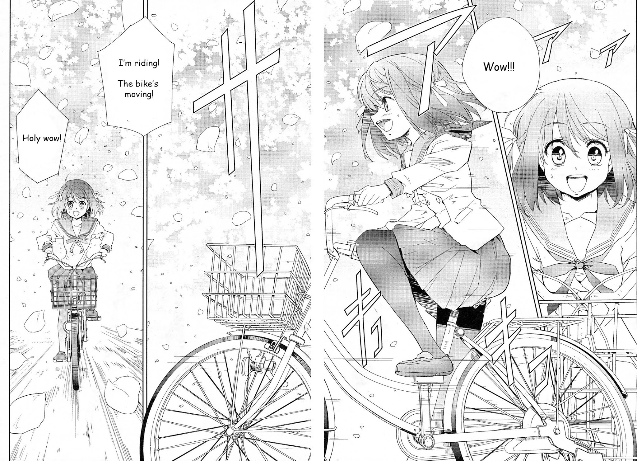 Minami Kamakura Koukou Joshi Jitenshabu Chapter 1.2 page 38 - Chapter 1 v2 : "My First Time Riding a Bike"