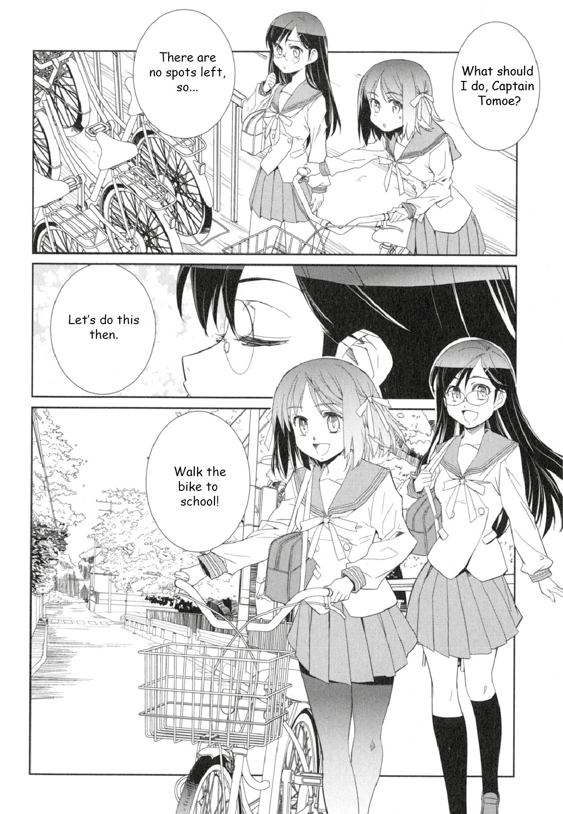 Minami Kamakura Koukou Joshi Jitenshabu Chapter 1.2 page 41 - Chapter 1 v2 : "My First Time Riding a Bike"