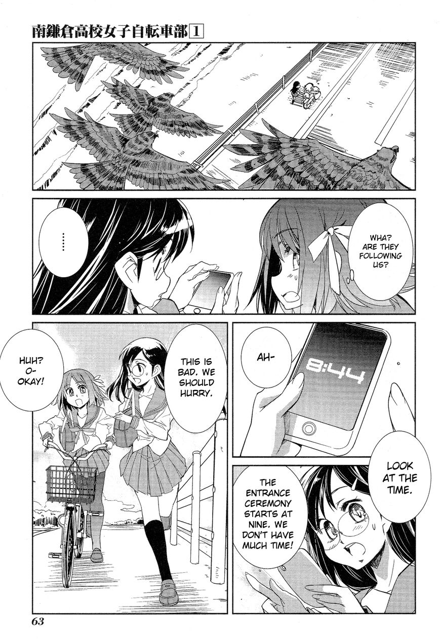 Minami Kamakura Koukou Joshi Jitenshabu Chapter 2 page 13 - Chapter 2