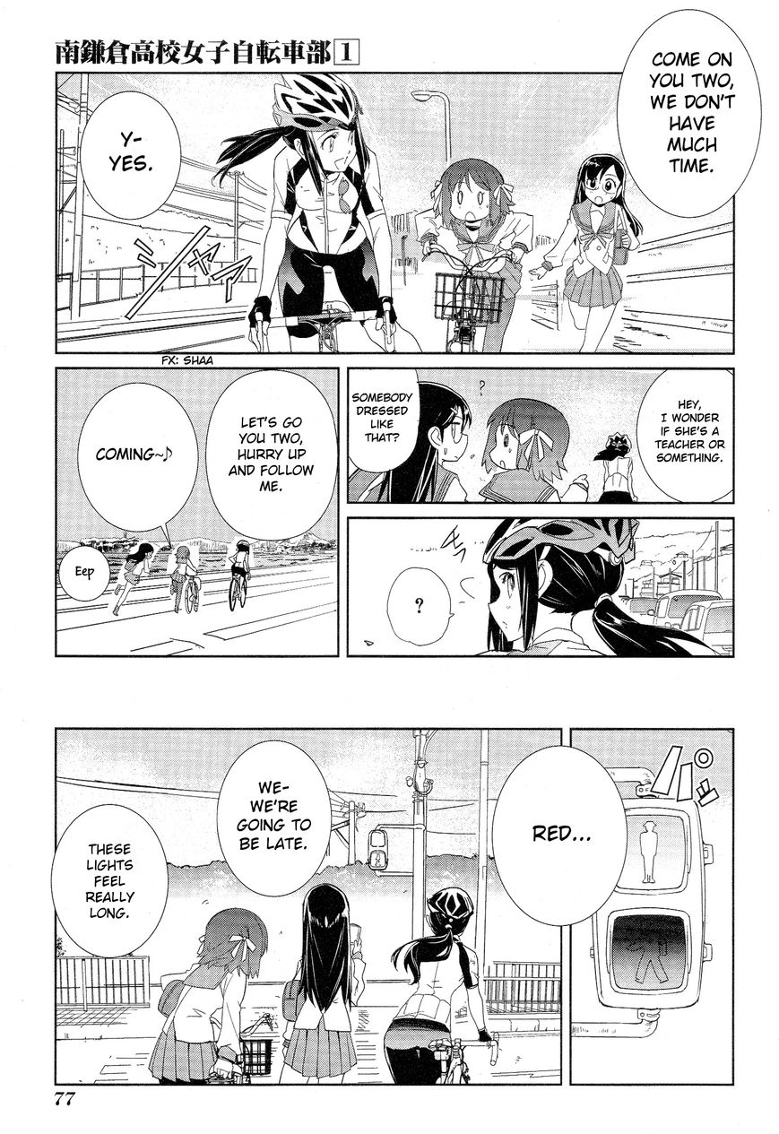 Minami Kamakura Koukou Joshi Jitenshabu Chapter 2 page 27 - Chapter 2