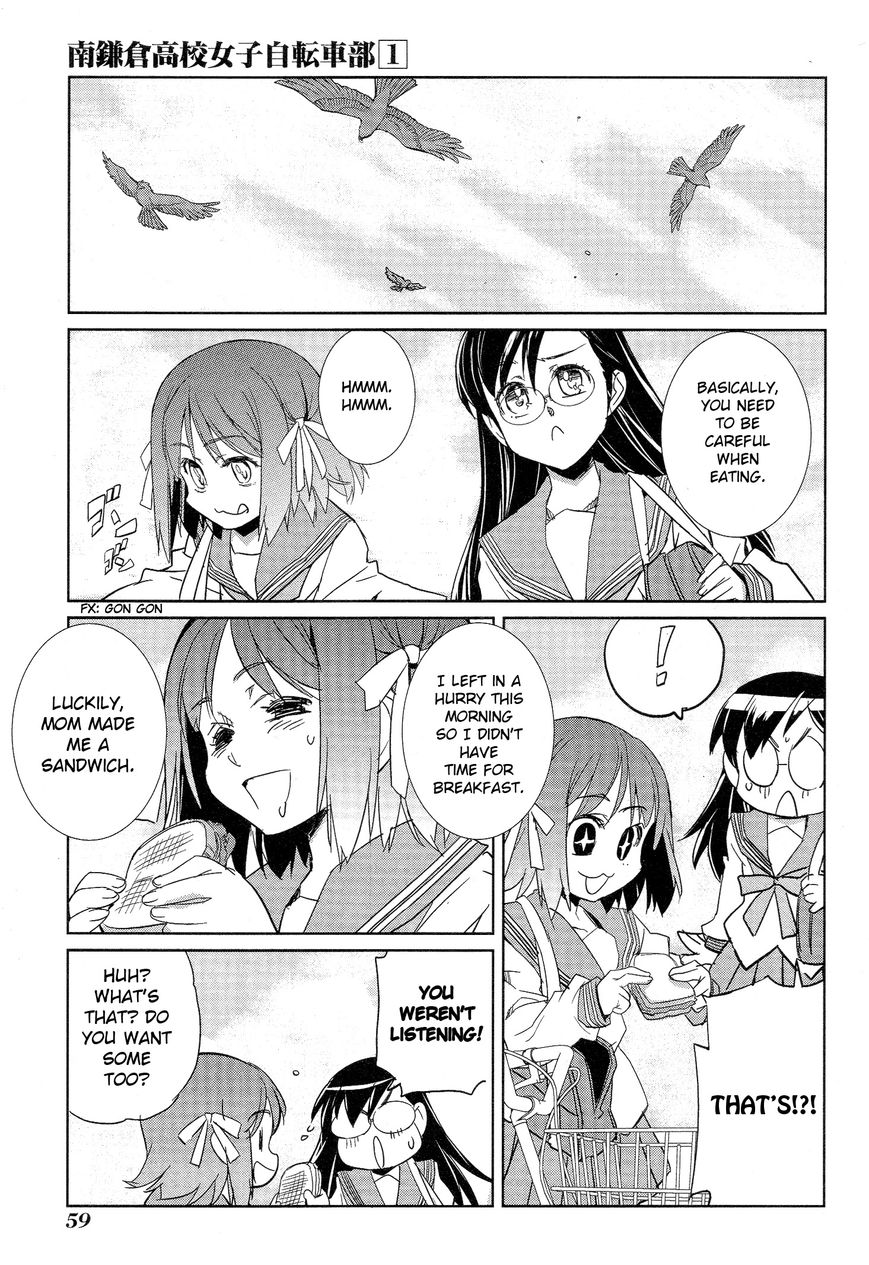 Minami Kamakura Koukou Joshi Jitenshabu Chapter 2 page 9 - Chapter 2