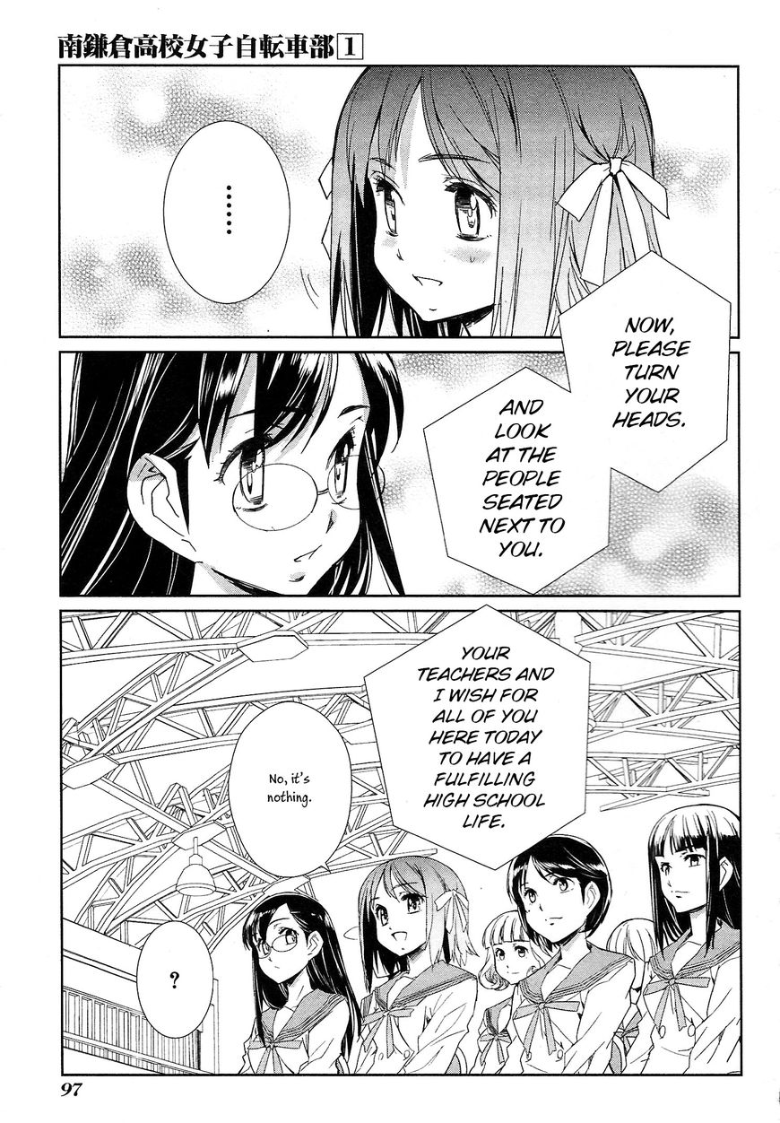 Minami Kamakura Koukou Joshi Jitenshabu Chapter 3 page 12 - Chapter 3