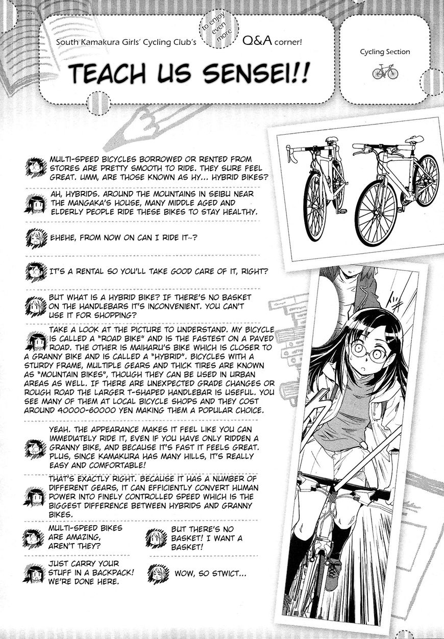 Minami Kamakura Koukou Joshi Jitenshabu Chapter 3 page 26 - Chapter 3
