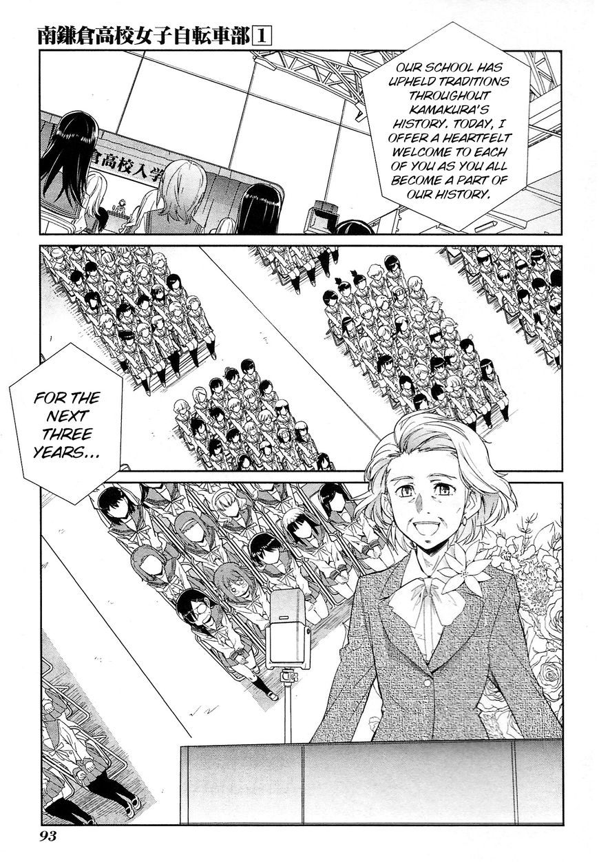 Minami Kamakura Koukou Joshi Jitenshabu Chapter 3 page 8 - Chapter 3