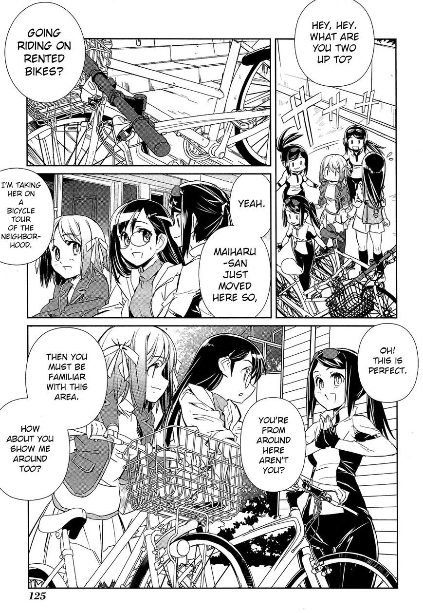 Minami Kamakura Koukou Joshi Jitenshabu Chapter 4 page 13 - Chapter 4