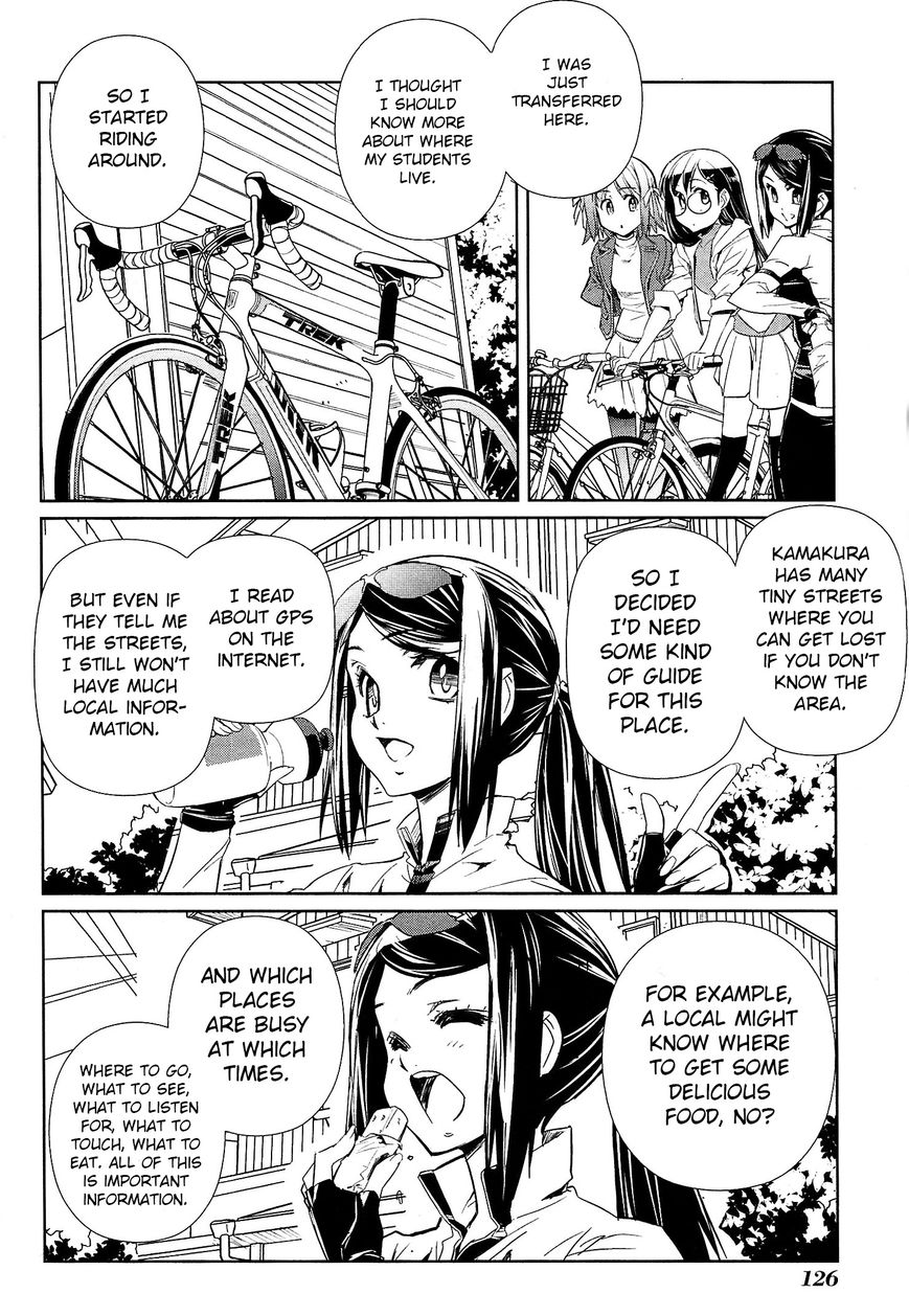 Minami Kamakura Koukou Joshi Jitenshabu Chapter 4 page 14 - Chapter 4