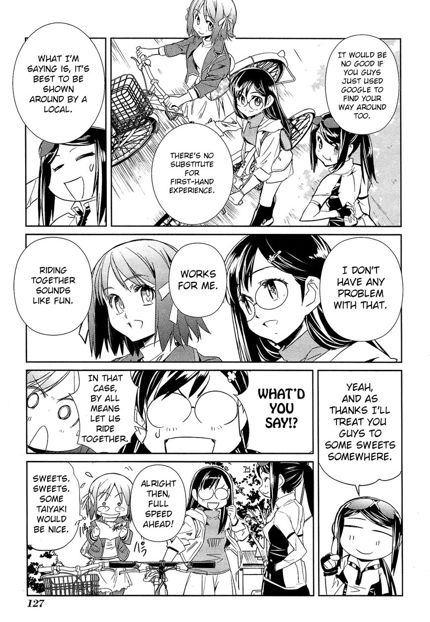 Minami Kamakura Koukou Joshi Jitenshabu Chapter 4 page 15 - Chapter 4