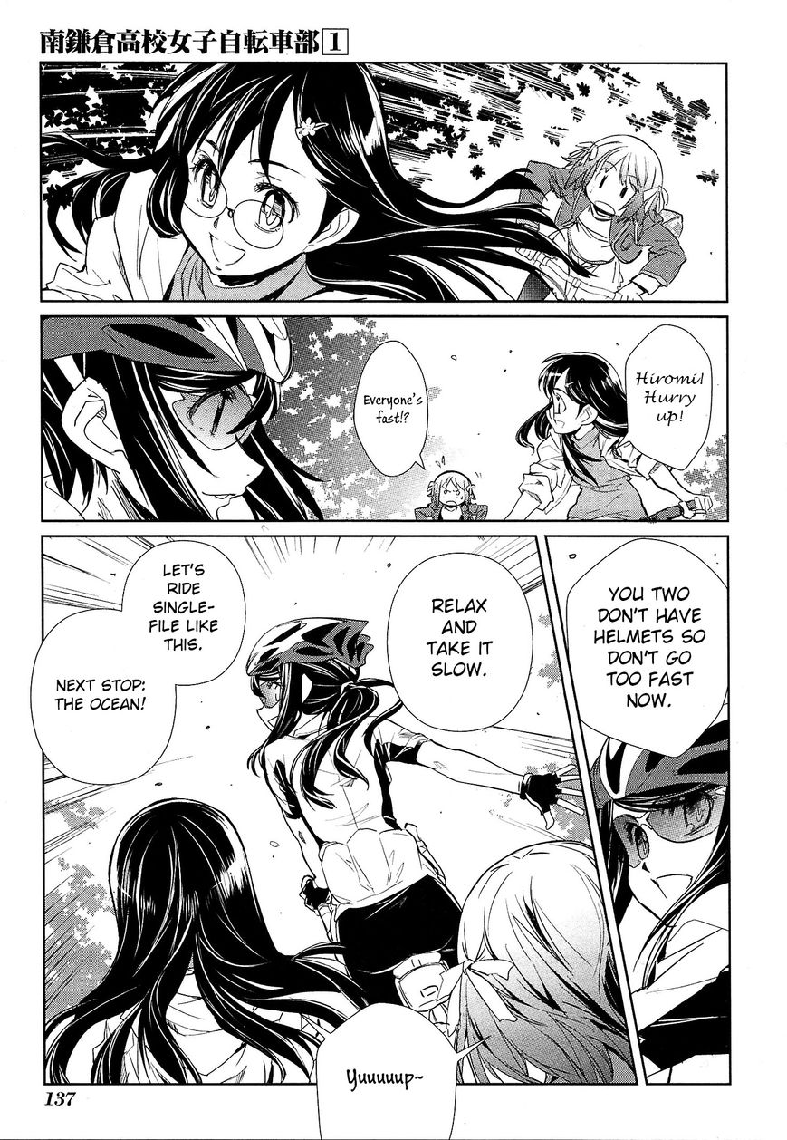 Minami Kamakura Koukou Joshi Jitenshabu Chapter 4 page 25 - Chapter 4