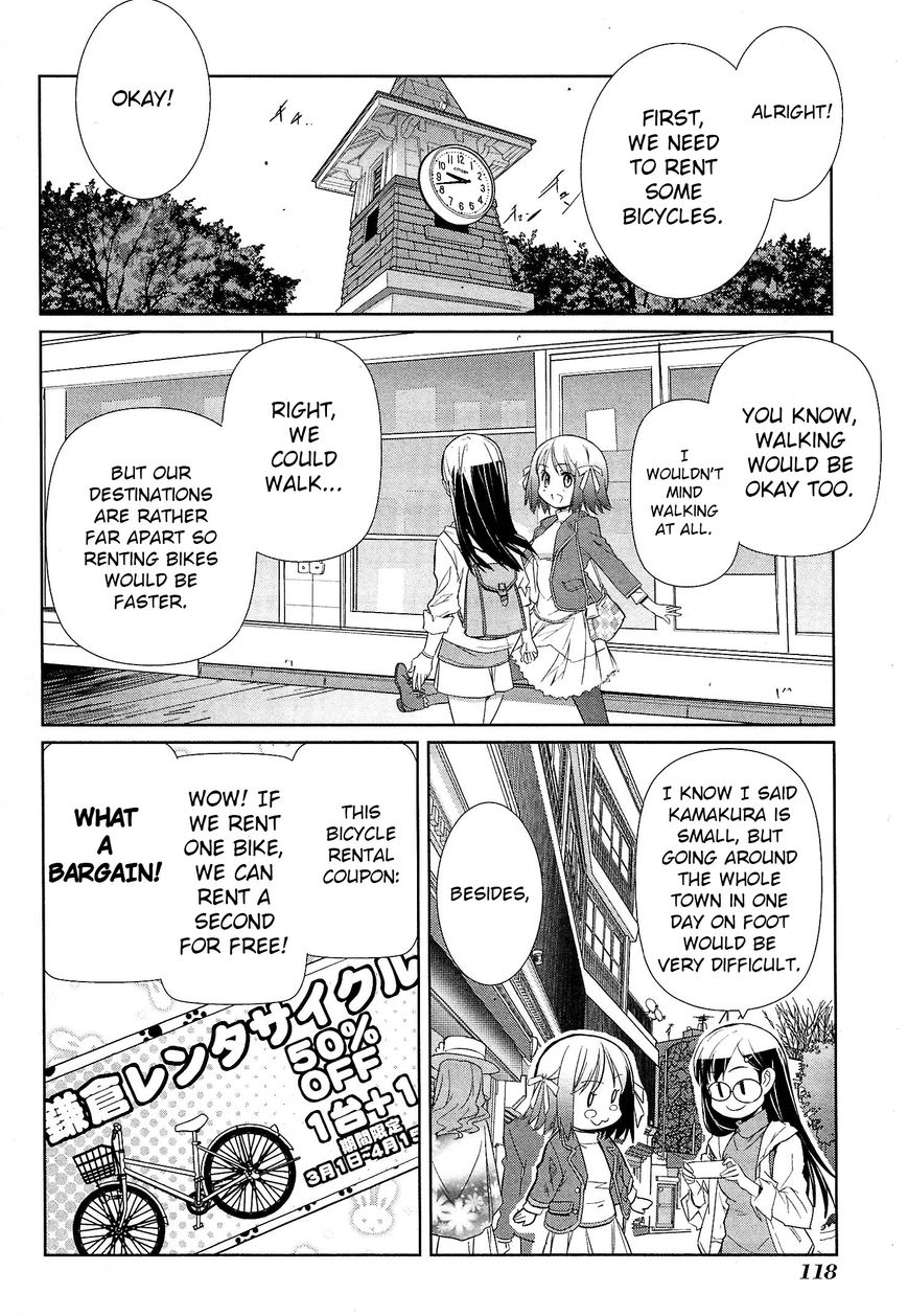 Minami Kamakura Koukou Joshi Jitenshabu Chapter 4 page 6 - Chapter 4