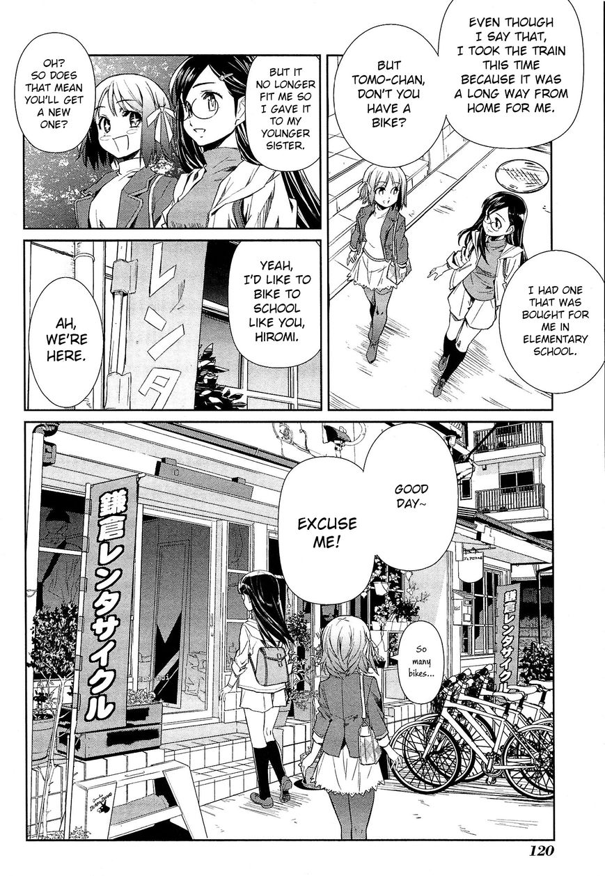 Minami Kamakura Koukou Joshi Jitenshabu Chapter 4 page 8 - Chapter 4