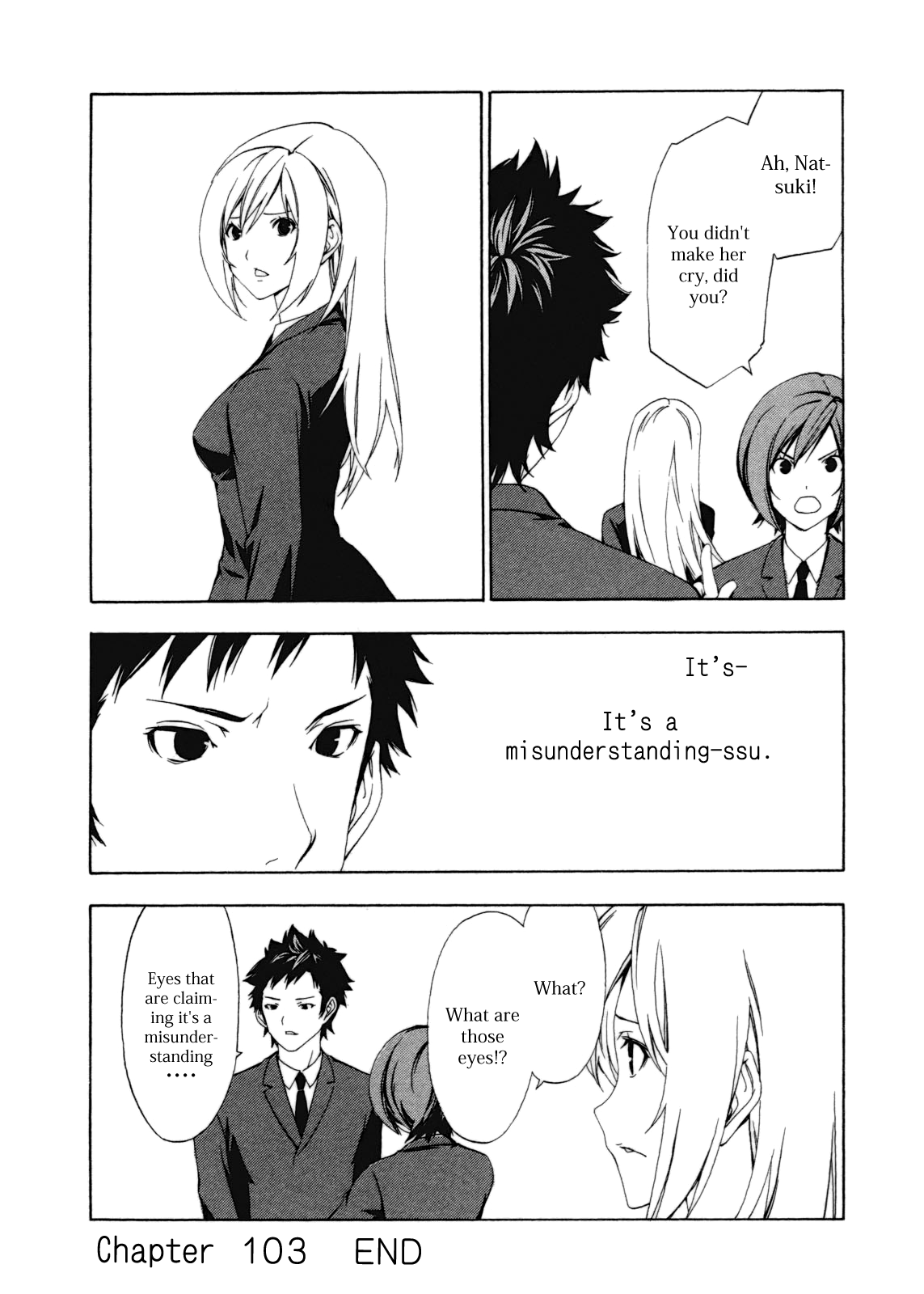 Minami-ke Chapter 103 page 8 - Chapter 103: Those Eyes