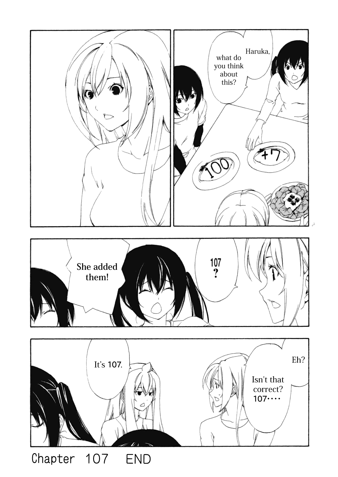 Minami-ke Chapter 107 page 8 - Chapter 107: It's 107