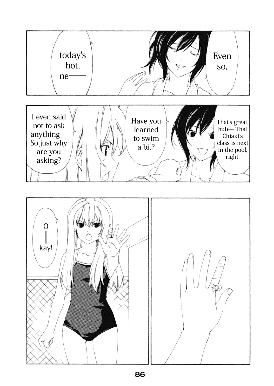 Minami-ke Chapter 110 page 6 - Chapter 110: It's Hot, ne