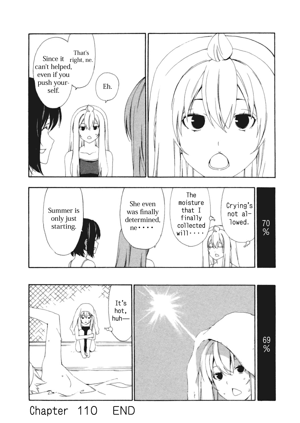 Minami-ke Chapter 110 page 8 - Chapter 110: It's Hot, ne