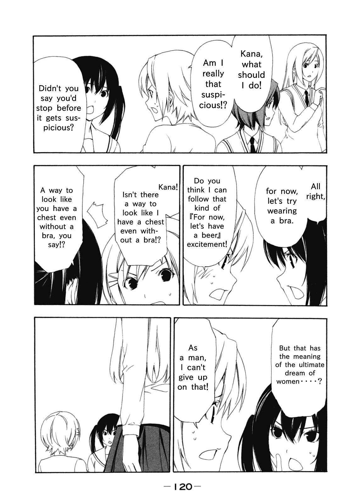 Minami-ke Chapter 114 page 4 - Chapter 114: Where Were You Looking