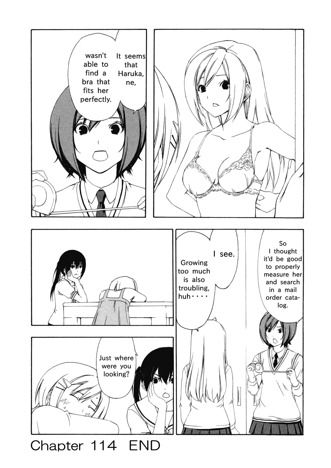 Minami-ke Chapter 114 page 8 - Chapter 114: Where Were You Looking