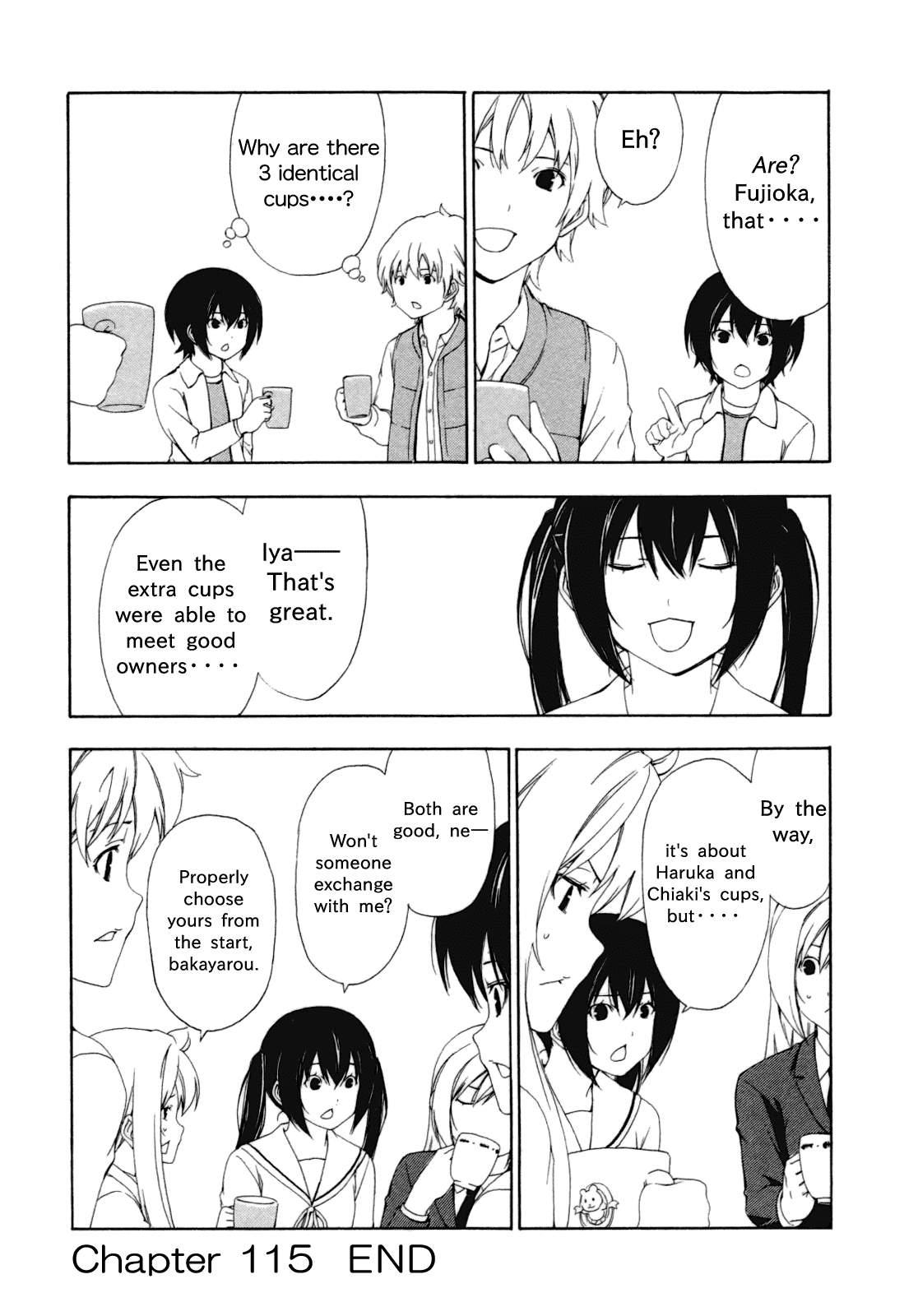Minami-ke Chapter 115 page 8 - Chapter 115: Completely the Same
