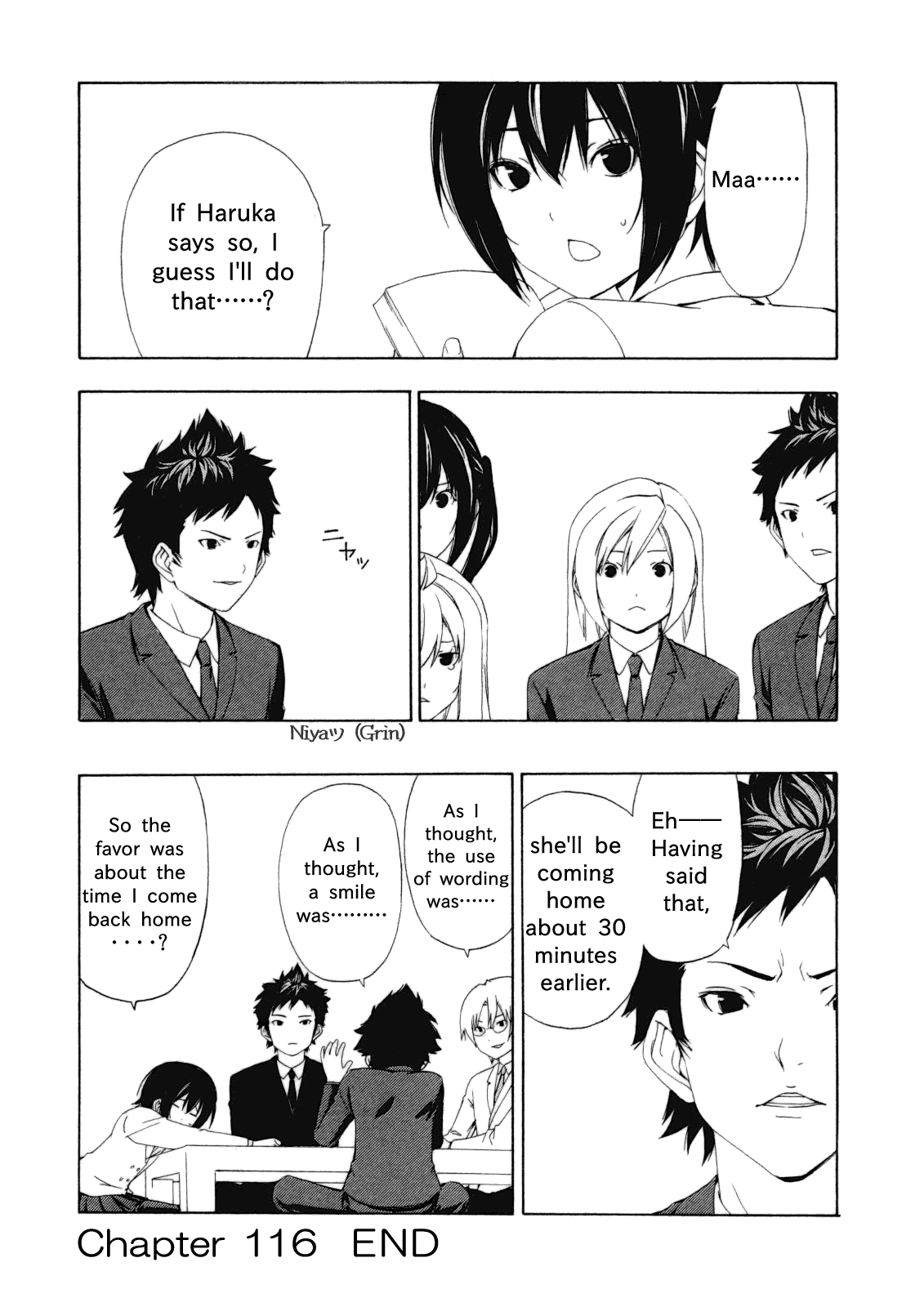 Minami-ke Chapter 116 page 8 - Chapter 116: A Request