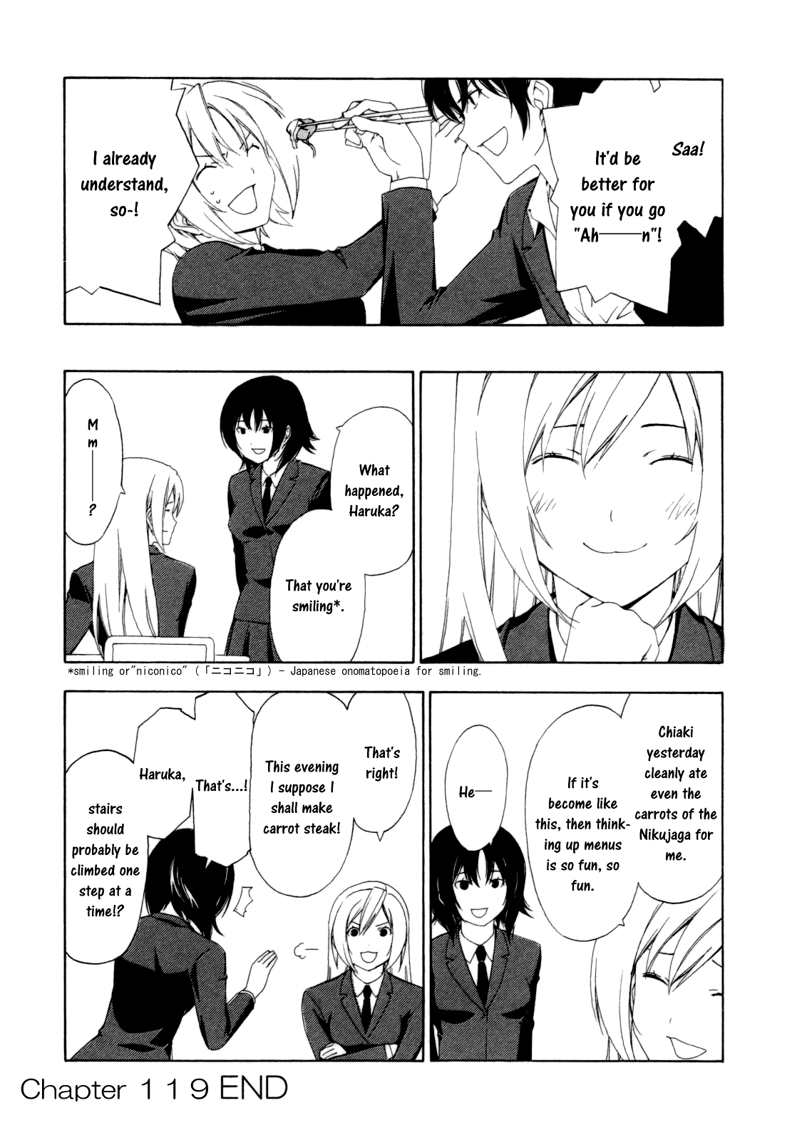 Minami-ke Chapter 119 page 10 - Chapter 119