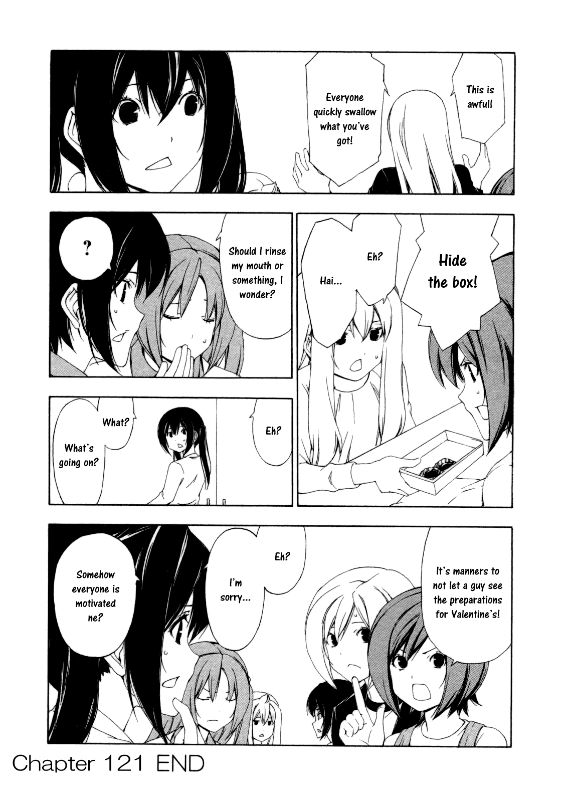 Minami-ke Chapter 121 page 10 - Chapter 121