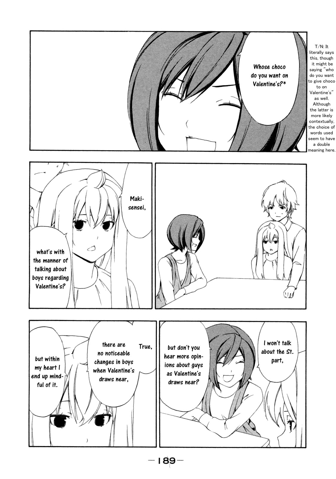 Minami-ke Chapter 122 page 5 - Chapter 122