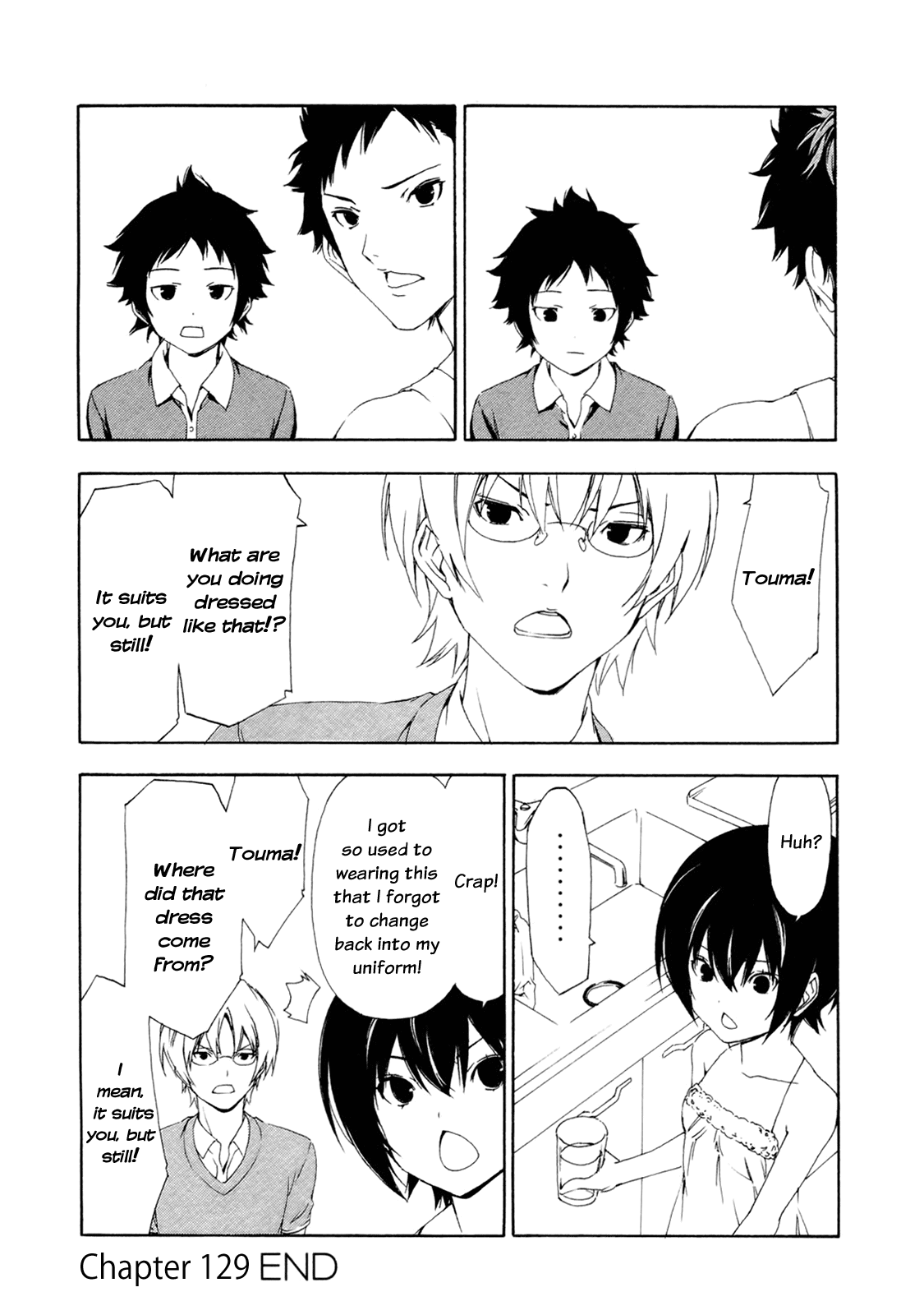 Minami-ke Chapter 129 page 8 - Chapter 129