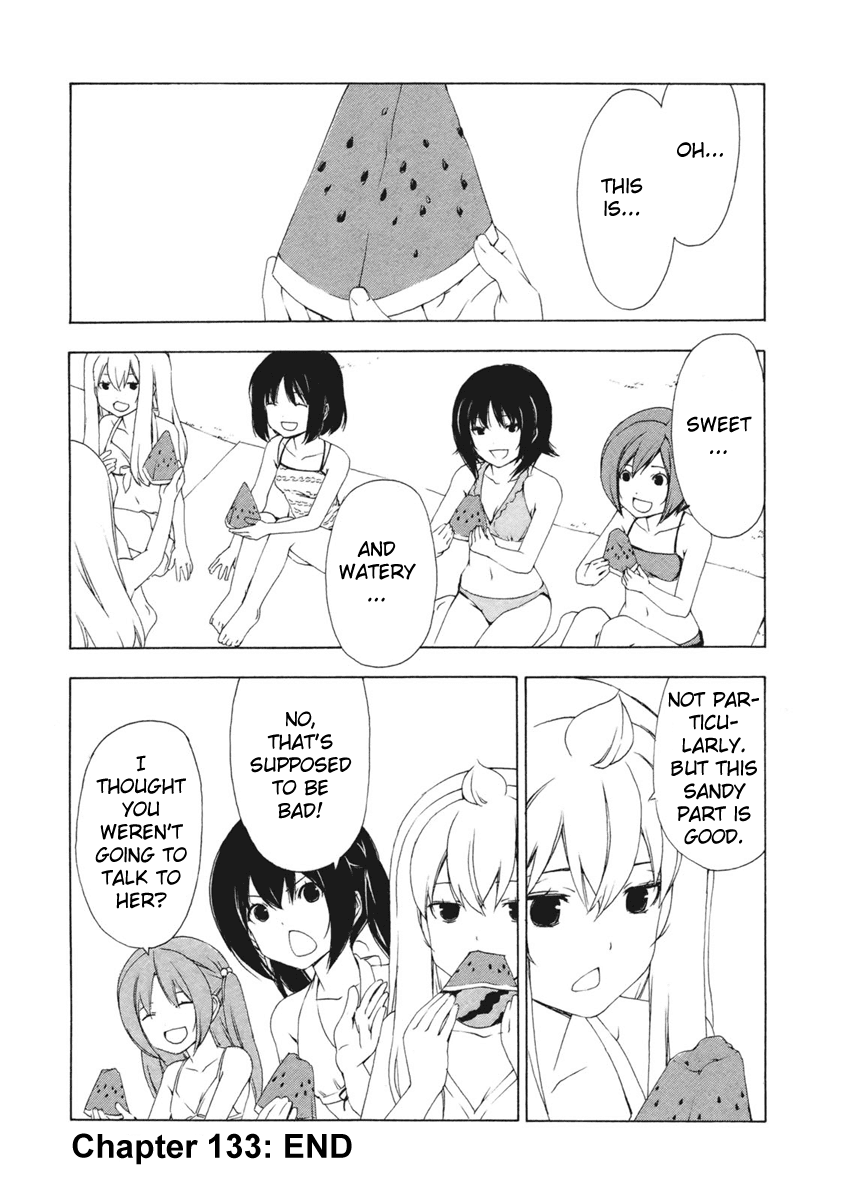 Minami-ke Chapter 133 page 10 - Chapter 133: She said it