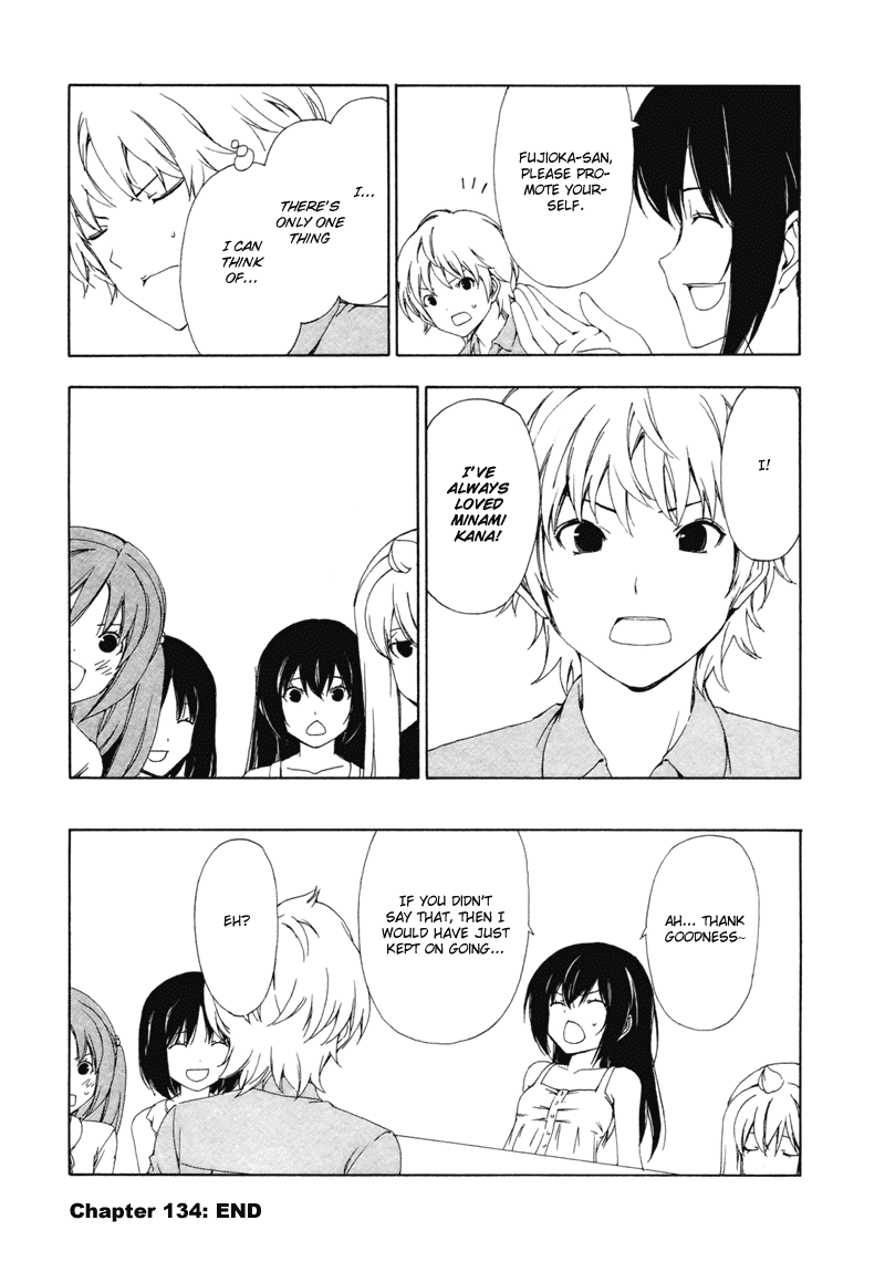 Minami-ke Chapter 134 page 10 - Chapter 134: Self promotion