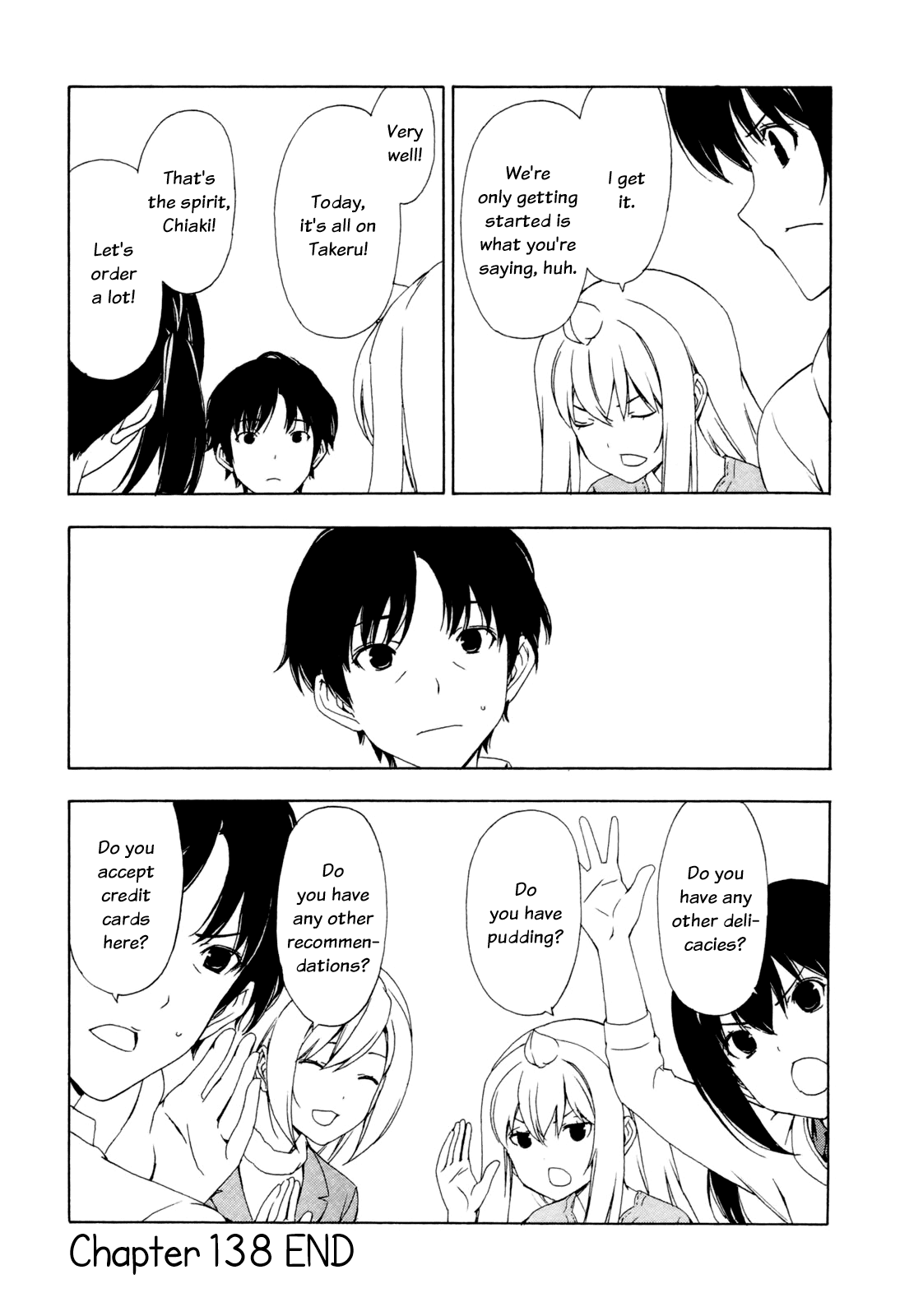 Minami-ke Chapter 138 page 8 - Chapter 138: "Do You?"