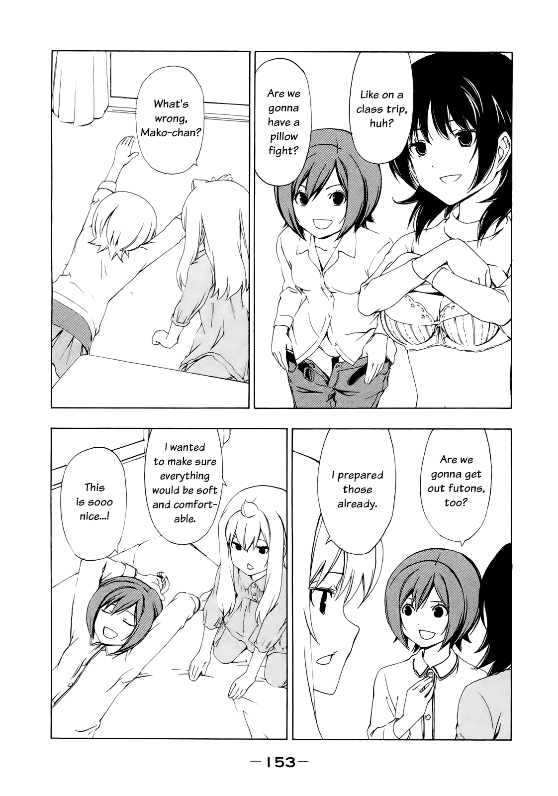Minami-ke Chapter 139 page 5 - Chapter 139: Lazing Around