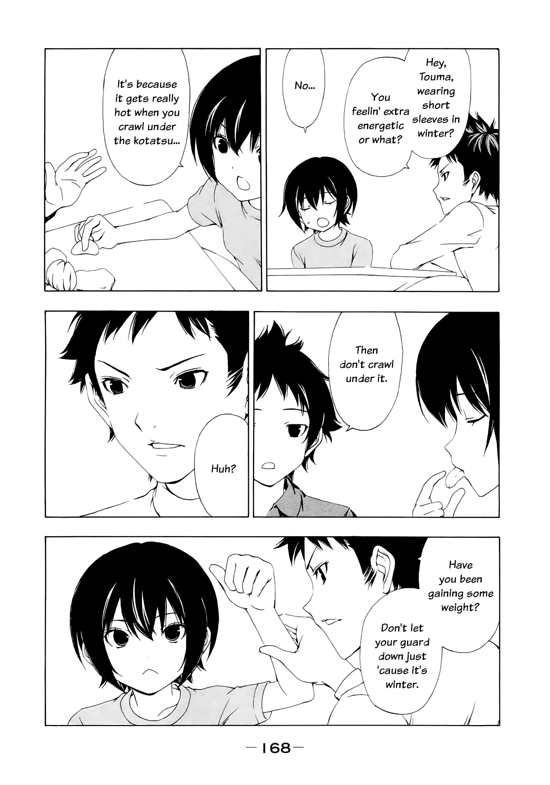 Minami-ke Chapter 141 page 2 - Chapter 141: "What to Do"