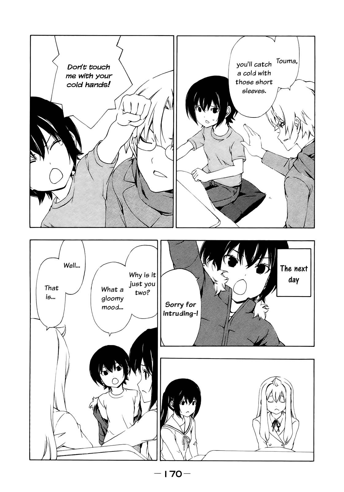 Minami-ke Chapter 141 page 4 - Chapter 141: "What to Do"