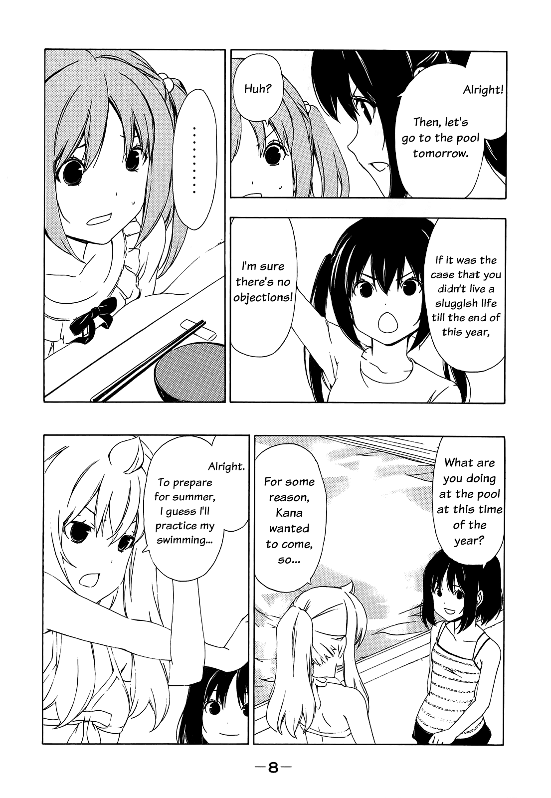 Minami-ke Chapter 142 page 12 - Chapter 142: "Devil Instructor"