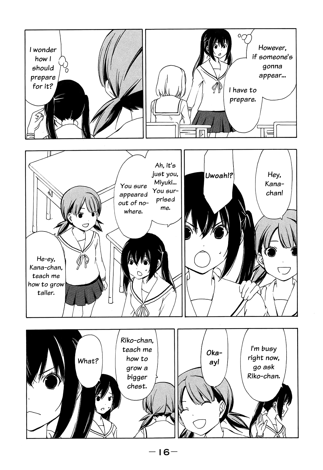 Minami-ke Chapter 143 page 4 - Chapter 143: "Visit"