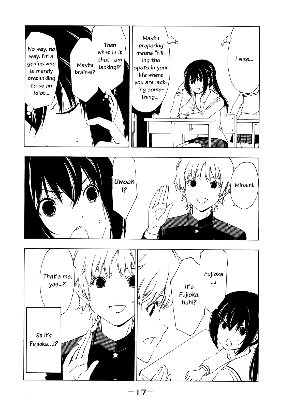 Minami-ke Chapter 143 page 5 - Chapter 143: "Visit"