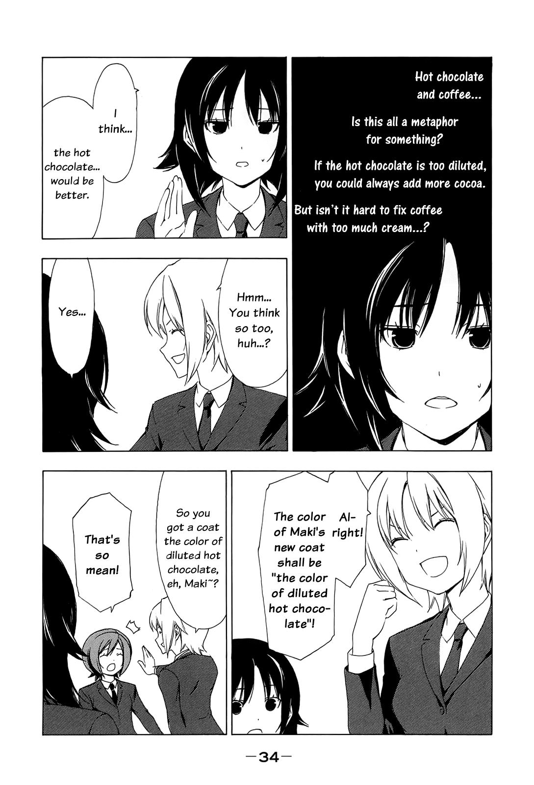 Minami-ke Chapter 145 page 4 - Chapter 145: "Think"