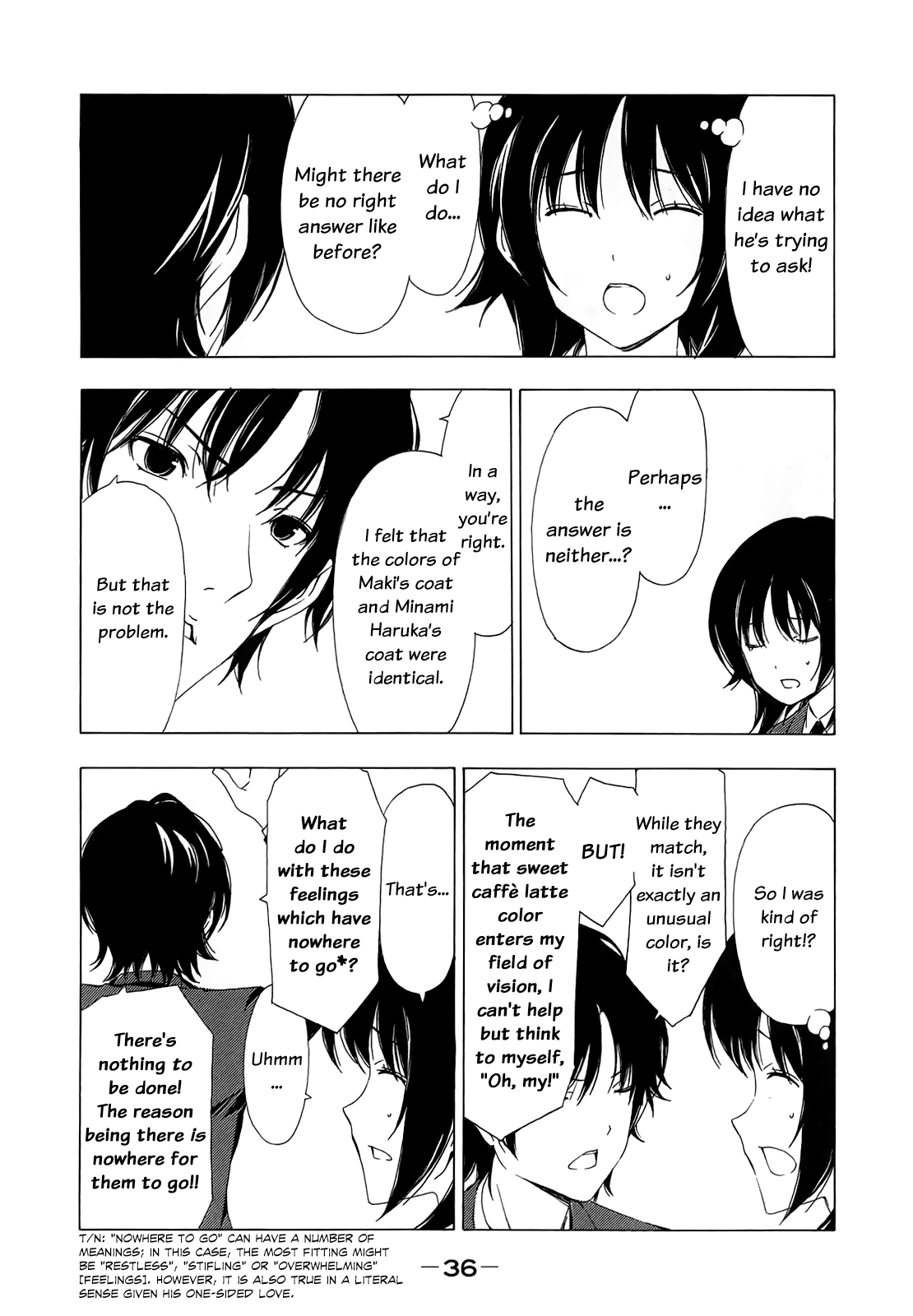 Minami-ke Chapter 145 page 6 - Chapter 145: "Think"