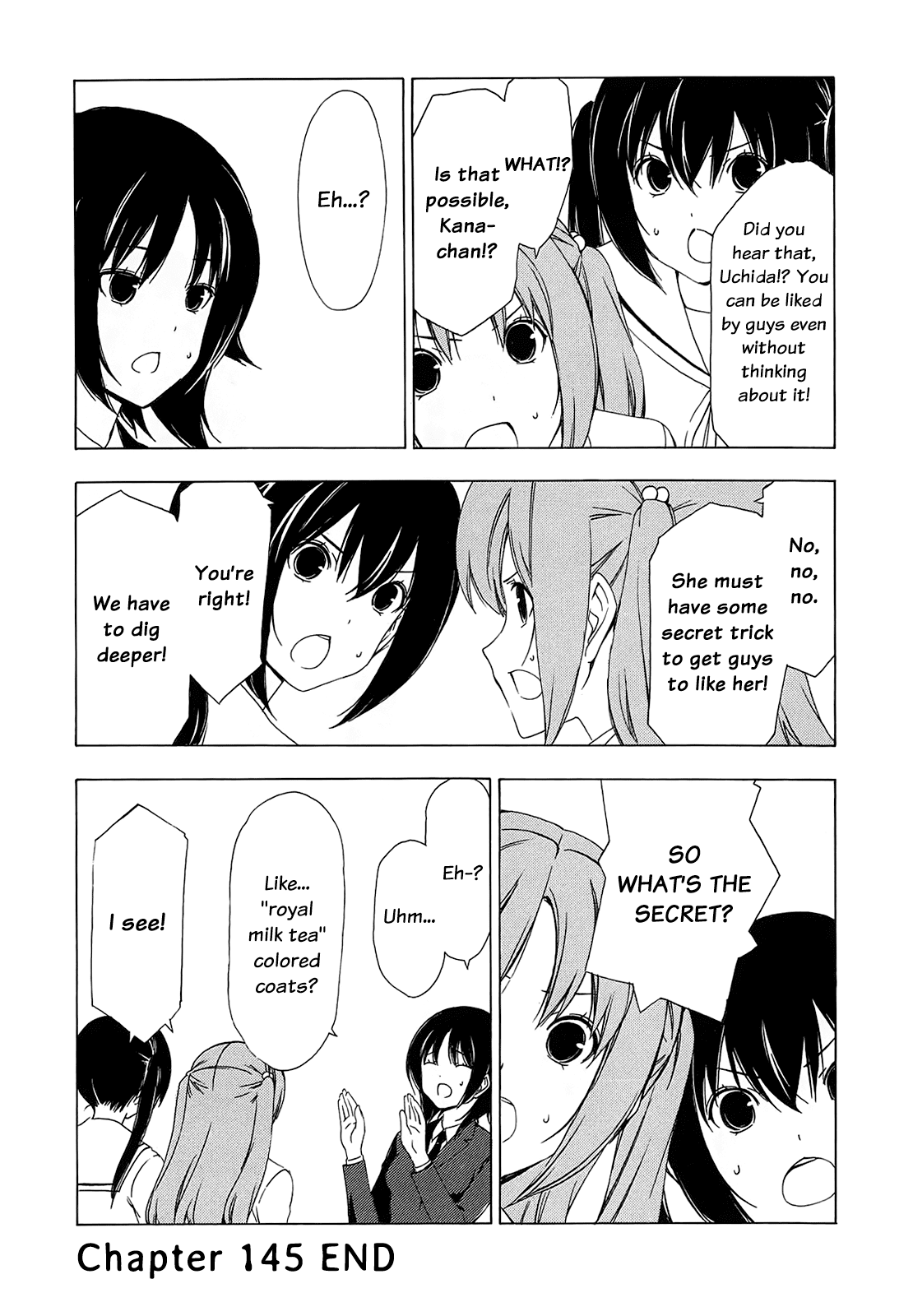 Minami-ke Chapter 145 page 8 - Chapter 145: "Think"