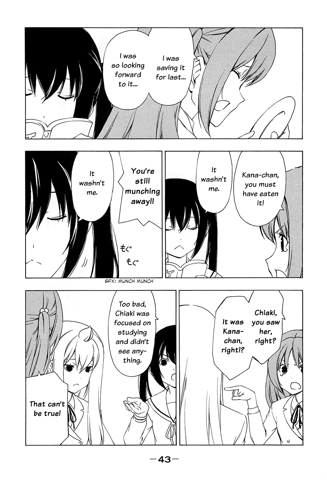 Minami-ke Chapter 146 page 3 - Chapter 146: "I Knew That"