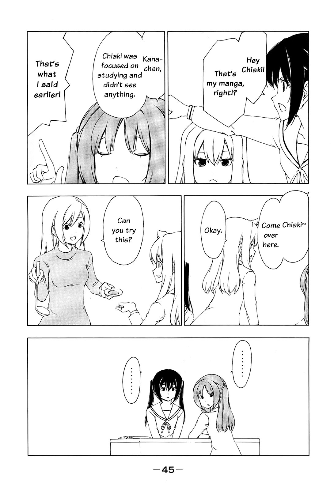 Minami-ke Chapter 146 page 5 - Chapter 146: "I Knew That"