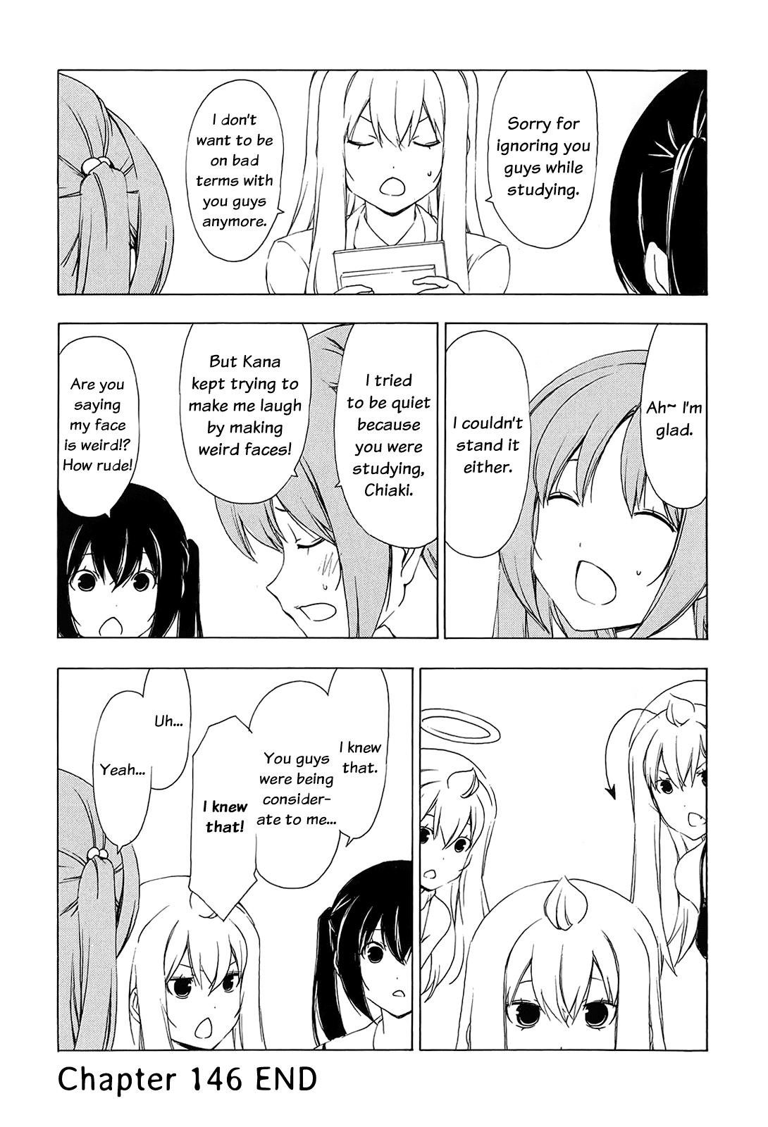 Minami-ke Chapter 146 page 8 - Chapter 146: "I Knew That"