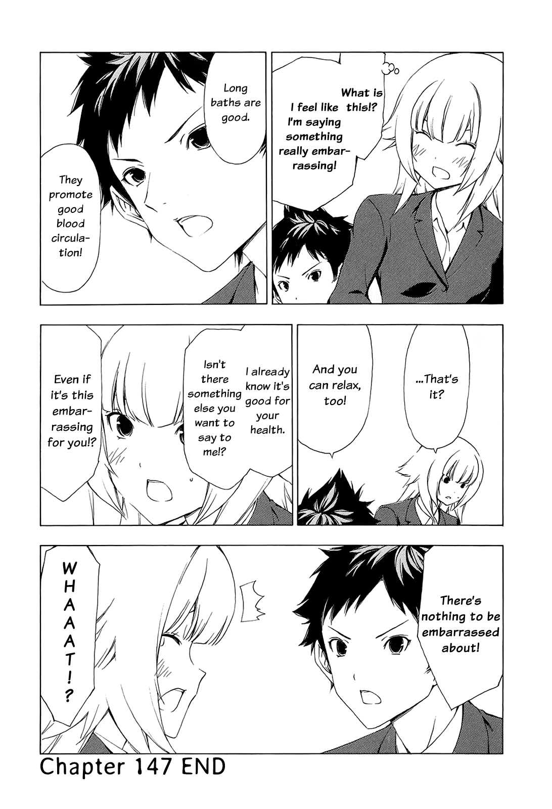 Minami-ke Chapter 147 page 8 - Chapter 147: "Embarrassing Things"
