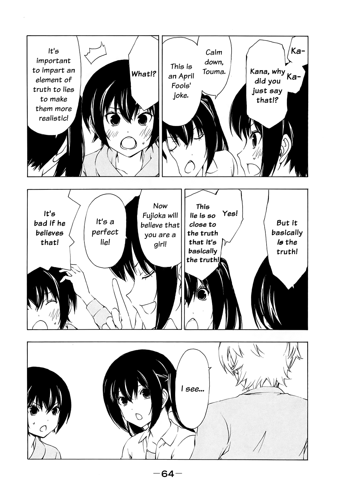 Minami-ke Chapter 148 page 6 - Chapter 148: "It Was a Lie"
