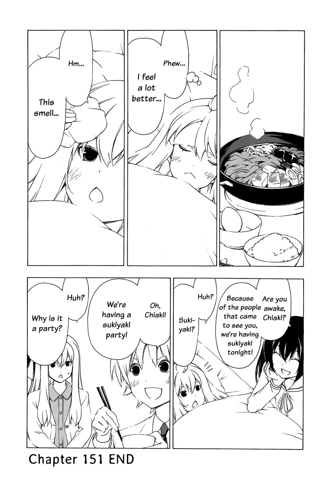 Minami-ke Chapter 151 page 8 - Chapter 151: "Definitely That"